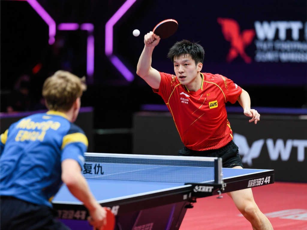王楚钦力克莫雷加德 强势挺进WTT总决赛男单半决赛